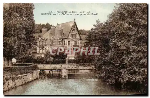 Cartes postales Nogent Le Roi Ruffin Le Chateau