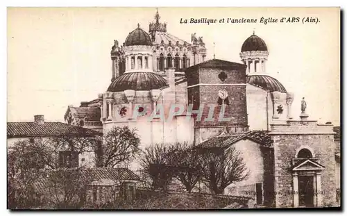 Cartes postales La Basilique Et l'Ancienne Eglise d'Ars