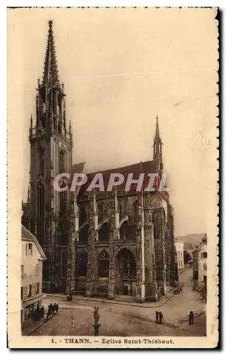 Cartes postales Thann Eglise Saint Thiebaut