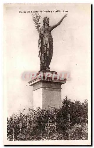 Cartes postales Statue de Saint Philomene Ars