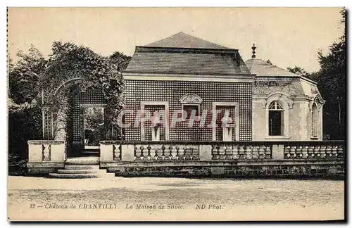 Cartes postales Chateau de Chantilly La Maison de Silvie