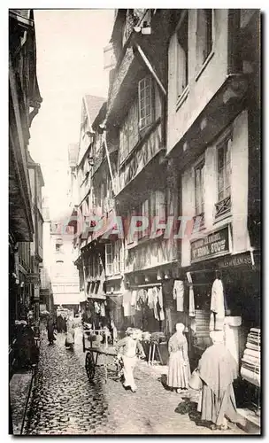 Ansichtskarte AK Scene de rue en Bretagne Portefaix