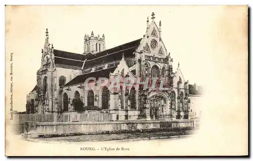 Cartes postales Bourg L&#39Eglise de Brou