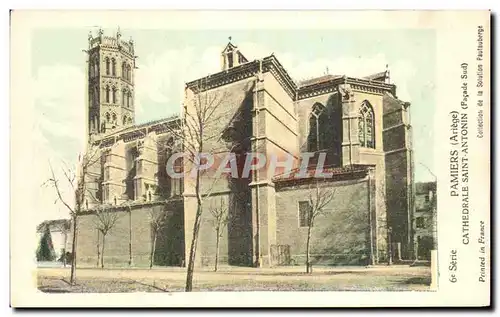 Ansichtskarte AK Pamiers Cathedrale Saint Antonin