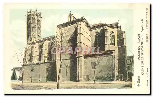 Cartes postales Pamiers Cathedrale Saint Antonin