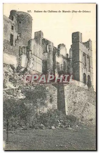 Cartes postales Ruines du Chateau de Murols