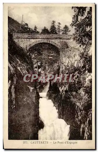 Cartes postales Cauterets Le Pont d&#39Espagne