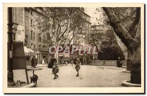 Ansichtskarte AK Toulon La Place Puget