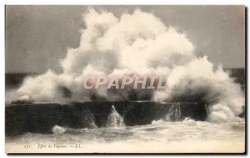 Cartes postales Effet De Vagues