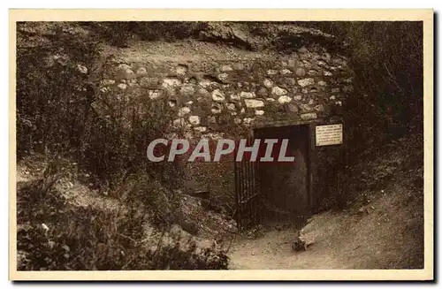 Cartes postales Fort de Vaux la Porte d'entree des visiteurs Militaria