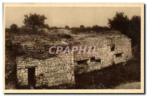 Cartes postales Fort de Vaux Coffre simple Militaria