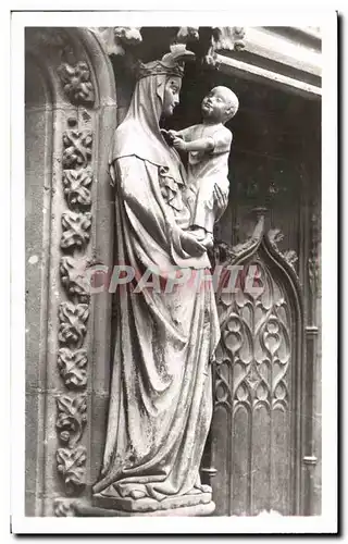 Cartes postales Riom Eglise du Marthuret Vierge a l&#39oiseau