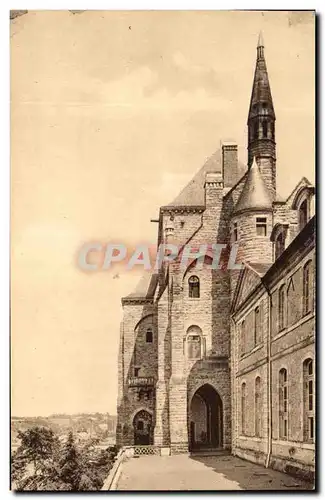 Ansichtskarte AK La Terrasse de I&#39Abbaye St Pierre de Solesmes dominant la Sarthe