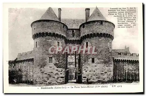 Cartes postales Guerande La Porte Saint Michel