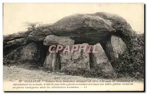 Cartes postales Guerande Dolmen De La Madeleine