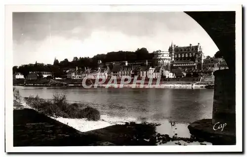 Cartes postales Amboise Bords de la Loire et le Chateau