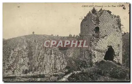 Cartes postales Crozant la Tour Colin