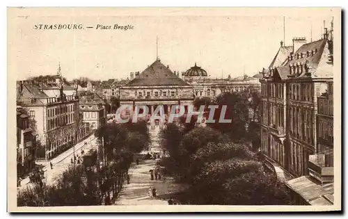 Cartes postales Strasbourg Place Broglie