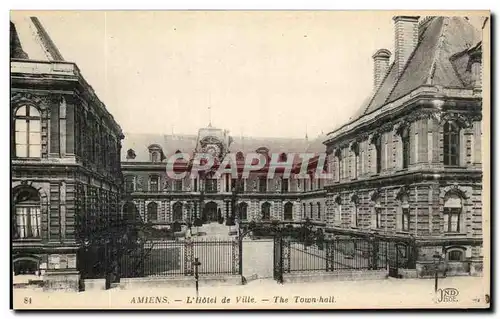 Cartes postales Amiens l'Hotel de Ville