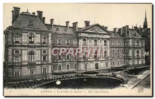 Cartes postales Amiens Le Palais de Justice