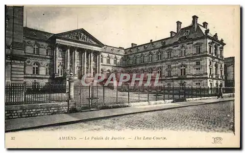 Cartes postales Amiens le Palais de Jusice