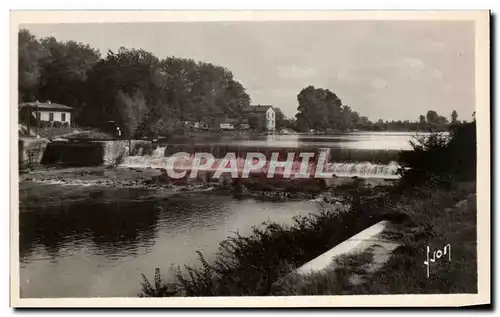 Ansichtskarte AK Chalons sur Marne Le Barrage sur la Marne