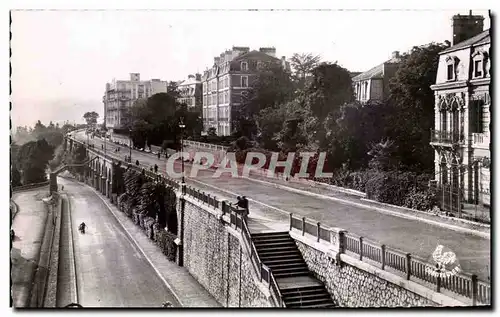 Cartes postales Pau Boulevard des Pyrenees et Cote Leon Say