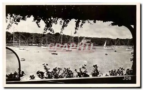 Cartes postales moderne Benodet Le Port vu de la terrasse du Grand Hotel