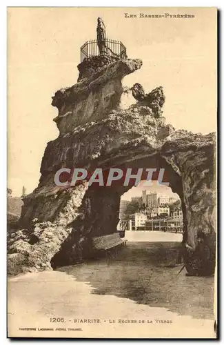 Cartes postales Biarritz Le Rocher De La Vierge