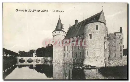 Cartes postales Chateau de Sully sur Loire Le Donjon