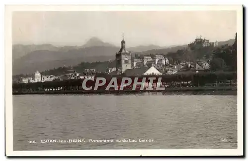 Ansichtskarte AK Evian Les Bains Panorama Vu Du Lac Leman