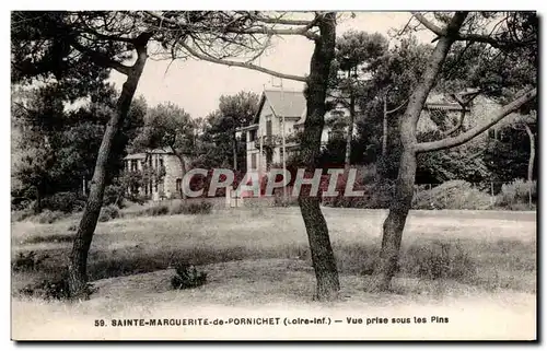 Cartes postales Saint Marguerite De Pornichet Vue Prise Sous Les Pins