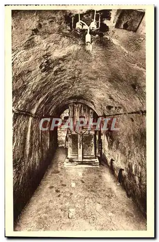 Ansichtskarte AK Fort de Vaux La Chapelle dans une Galerie du Fort Militaria