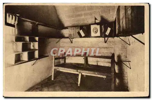 Ansichtskarte AK Fort de Vaux Poste de Commandement et chambre du Commandant Raynal Militaria