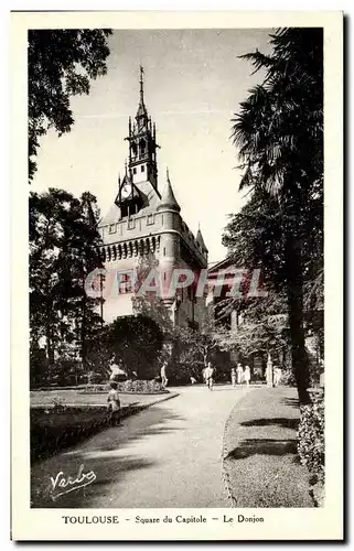 Cartes postales Toulouse Square du Capitole Le Donjon