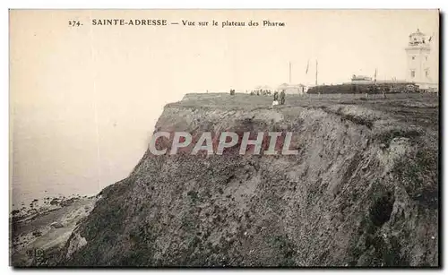 Cartes postales Saint Adresse Vue sur le plateau des Phares