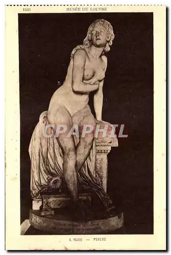 Cartes postales Musee De Louvre Pajou Psyche