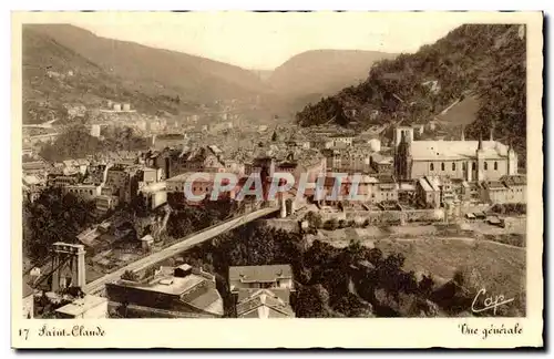 Cartes postales Saint Claude Vue Generale