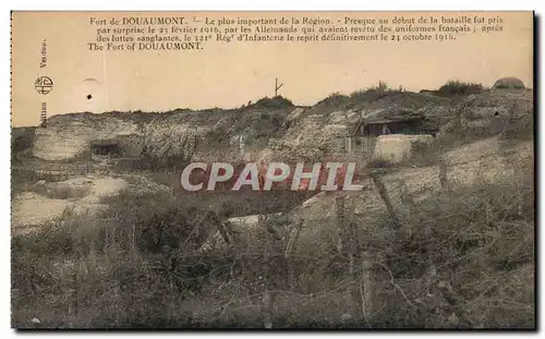 Cartes postales Fort De Douaumont Militaria