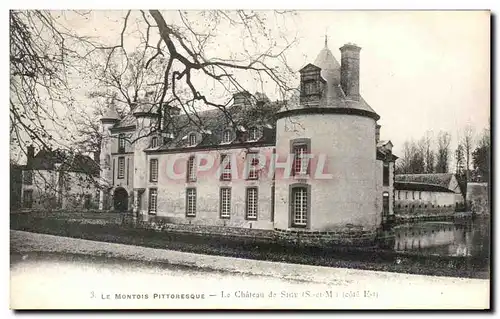 Ansichtskarte AK Le Montois Pittoresque Le Chateau De Sigy