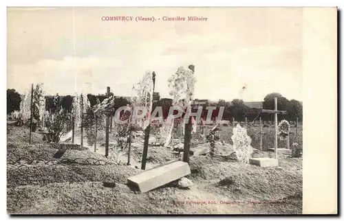 Cartes postales Commercy cimetiere Militaire Militaria