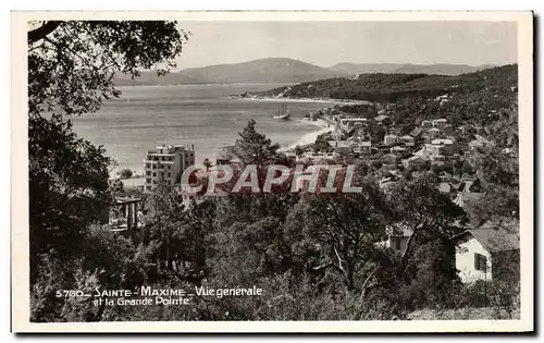 Ansichtskarte AK Saint Maxime Vue generale et la Grande Pointe