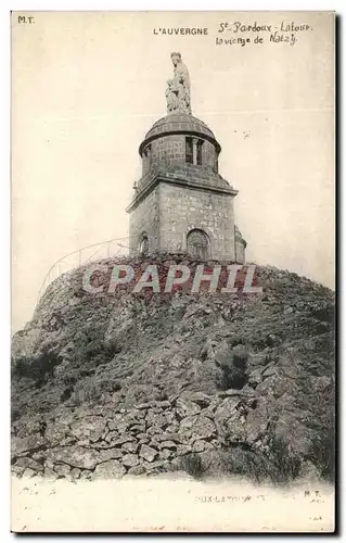 Cartes postales L&#39Auvergne St Pardoux Latour La vierge de Natzy