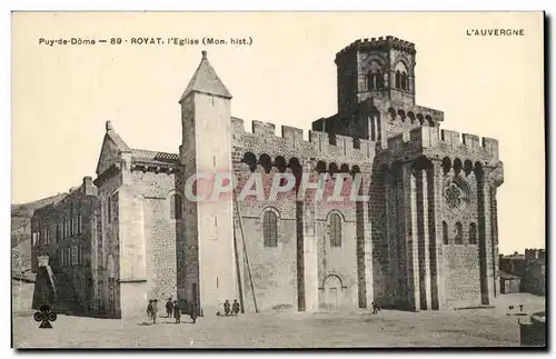 Cartes postales Royat I&#39Eglise L&#39Auvergne