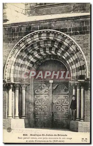 Ansichtskarte AK Basilique St Julien de Brioude