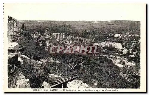 Ansichtskarte AK Chemin Des Dames Craonnelle Militaria