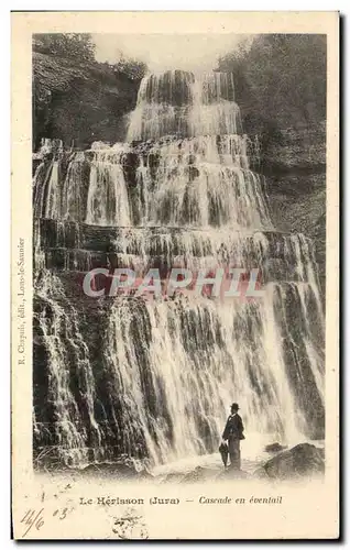 Cartes postales Le Herisson Cascade en eventail