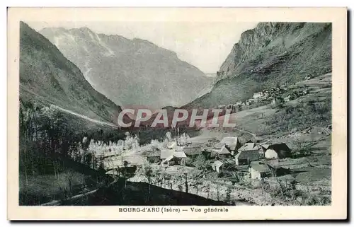 Cartes postales Bourg d&#39Aru Vue generale