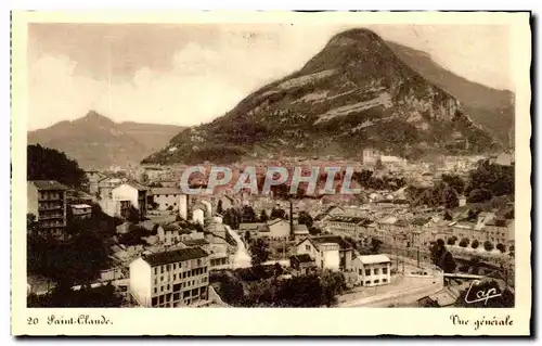 Cartes postales Saint Claude Vue Generale