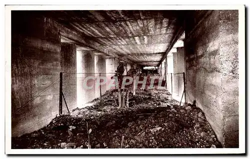 Ansichtskarte AK Thiaumont pres Douaumont La Tranchee des Balonnettes Vue Interieure Militaria